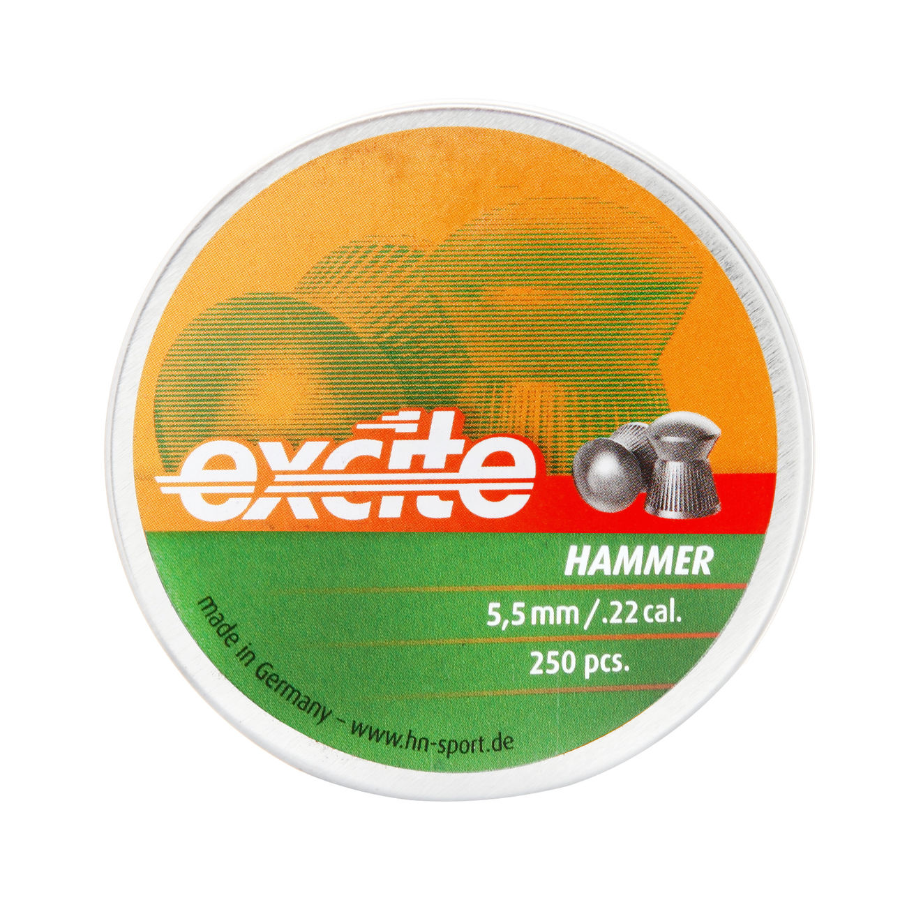 H&N Rundkopf-Diabolos Excite Hammer 5,5mm 250 Stck Bild 1