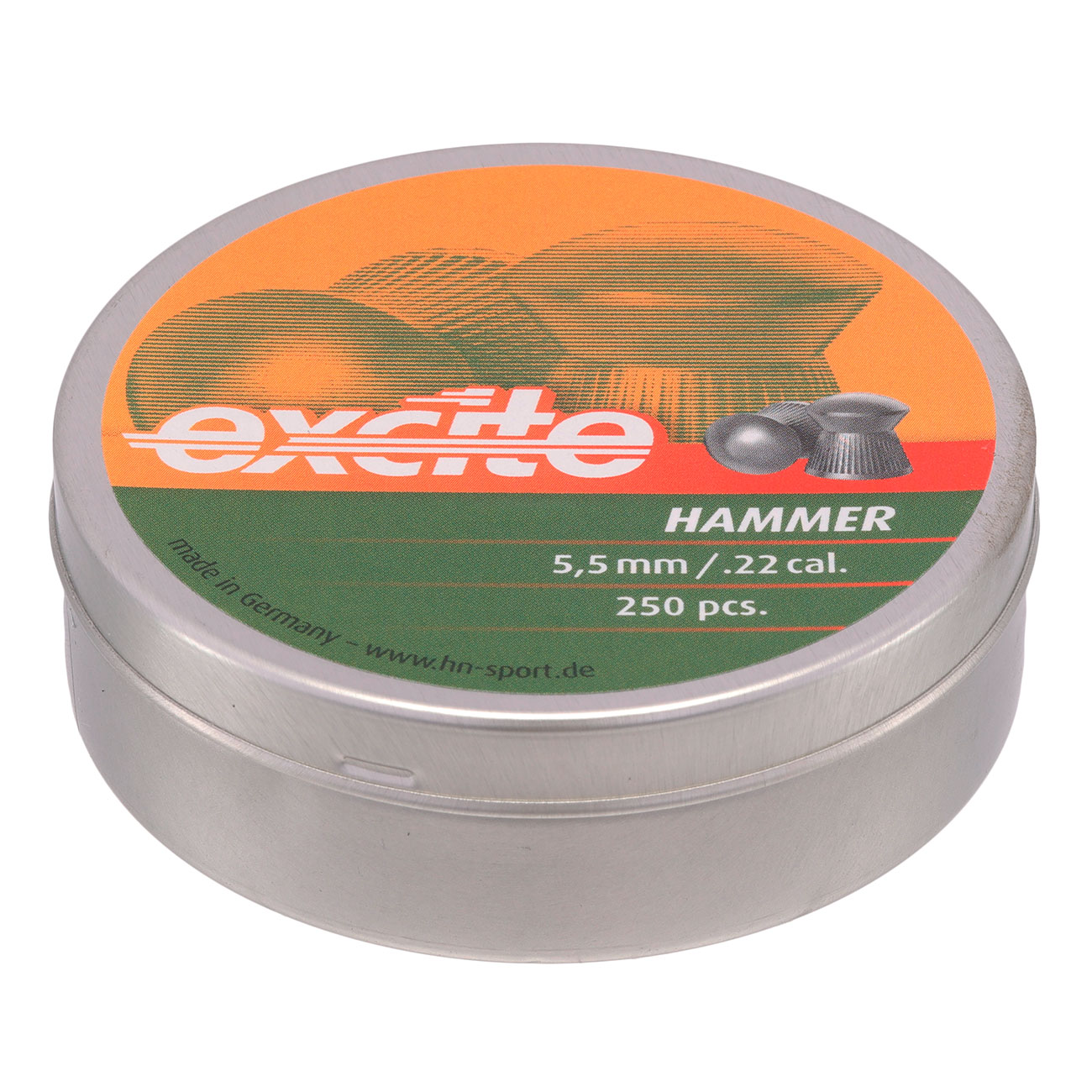H&N Rundkopf-Diabolos Excite Hammer 5,5mm 250 Stck Bild 1