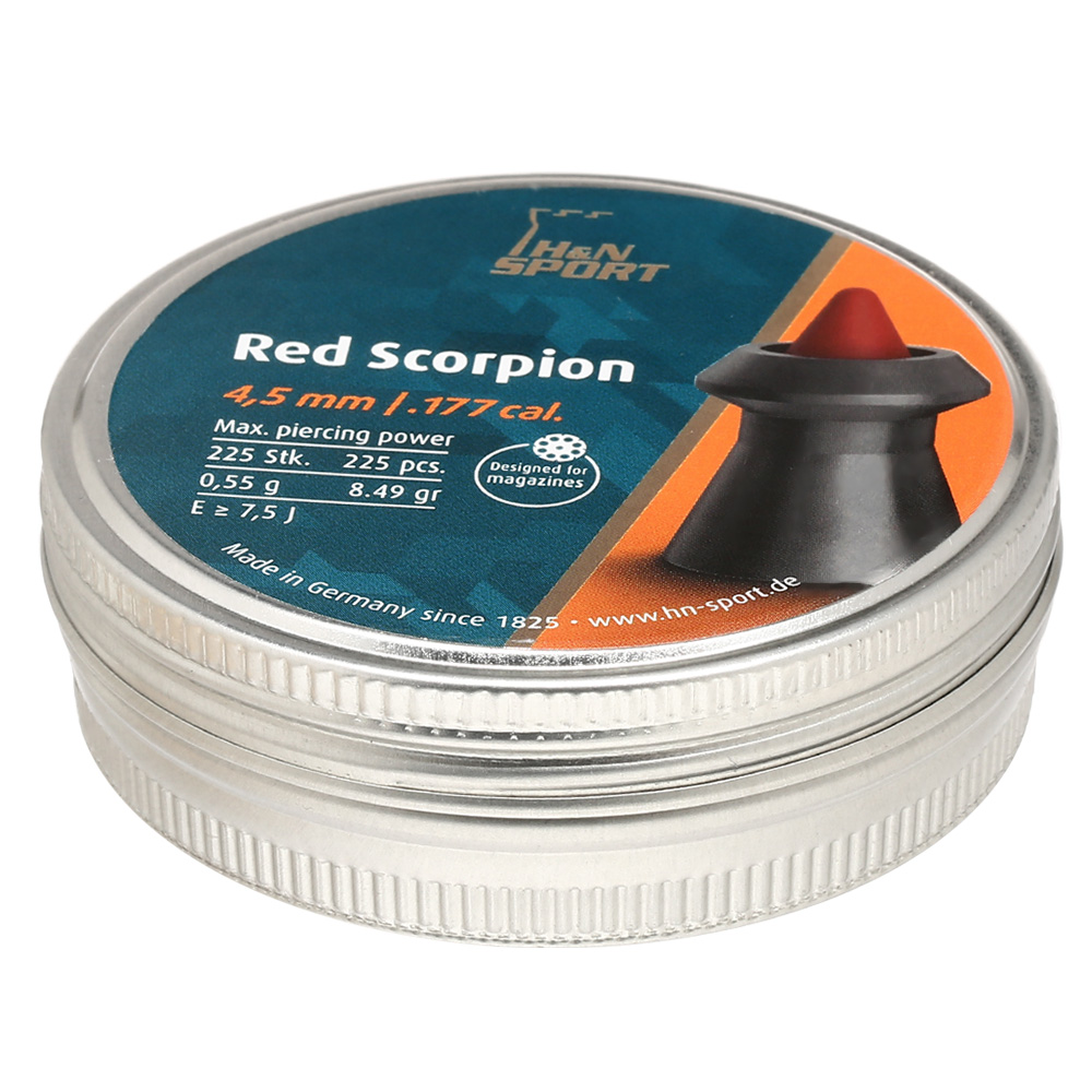 H&N Spitzkopf-Diabolos Red Scorpion Kunststoffspitze 4,5mm 225 Stück Bild 1