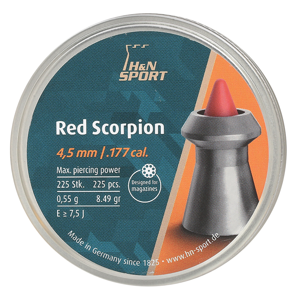 H&N Spitzkopf-Diabolos Red Scorpion Kunststoffspitze 4,5mm 225 Stück Bild 3