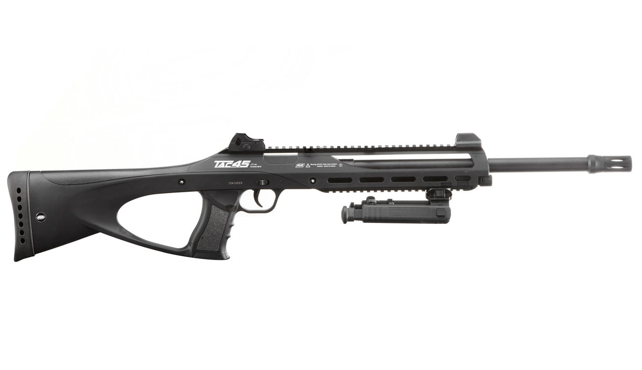 ASG CO2 Luftgewehr TAC 4.5 mit Zweibein Kal. 4,5mm BB schwarz Bild 1
