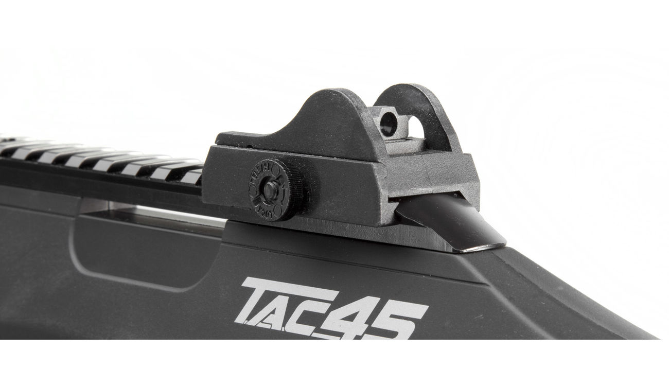 ASG CO2 Luftgewehr TAC 4.5 mit Zweibein Kal. 4,5mm BB schwarz Bild 1