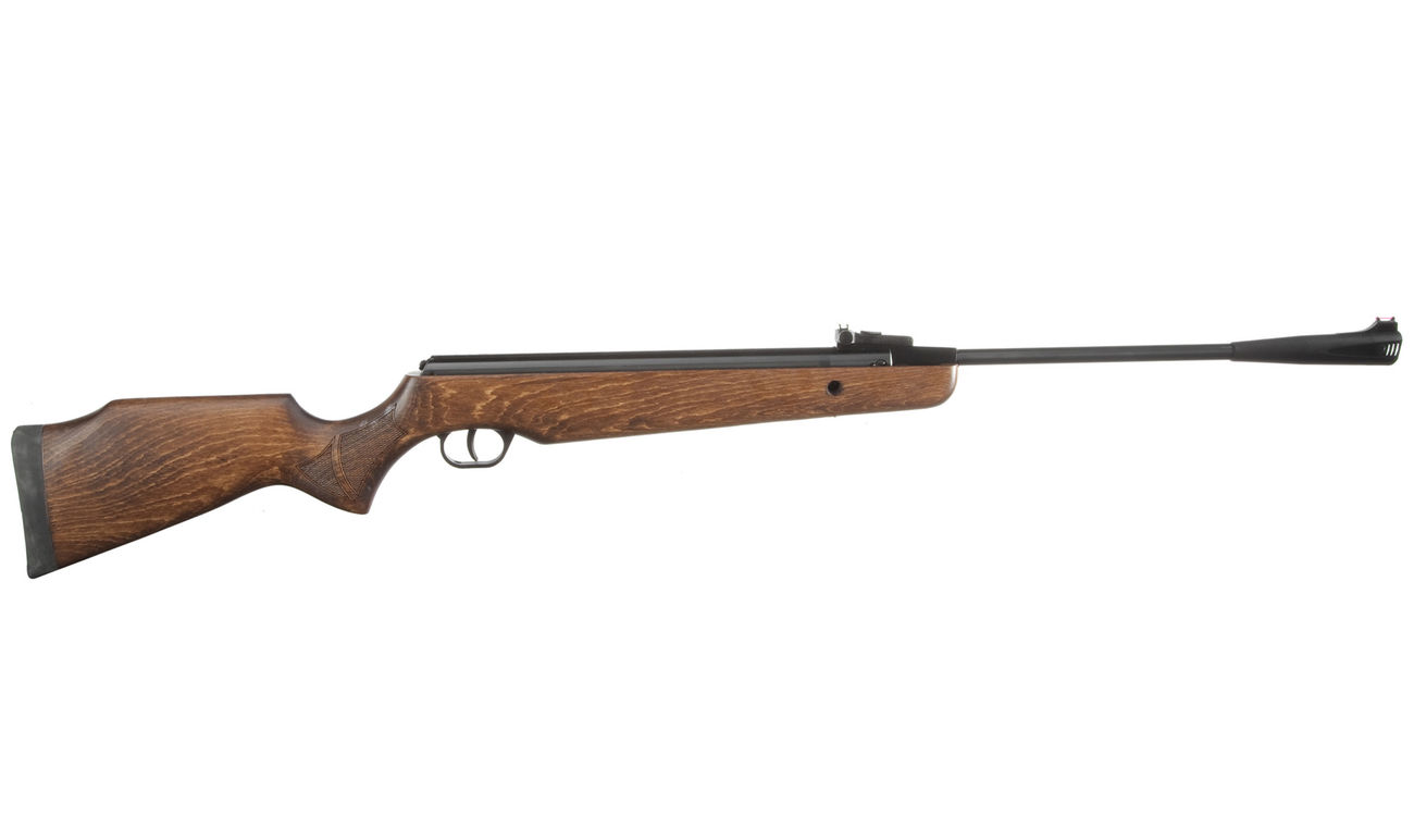 Versandrcklufer Tell Modell 400 Luftgewehr Buchenholz Kal. 4,5mm Diabolo Bild 2