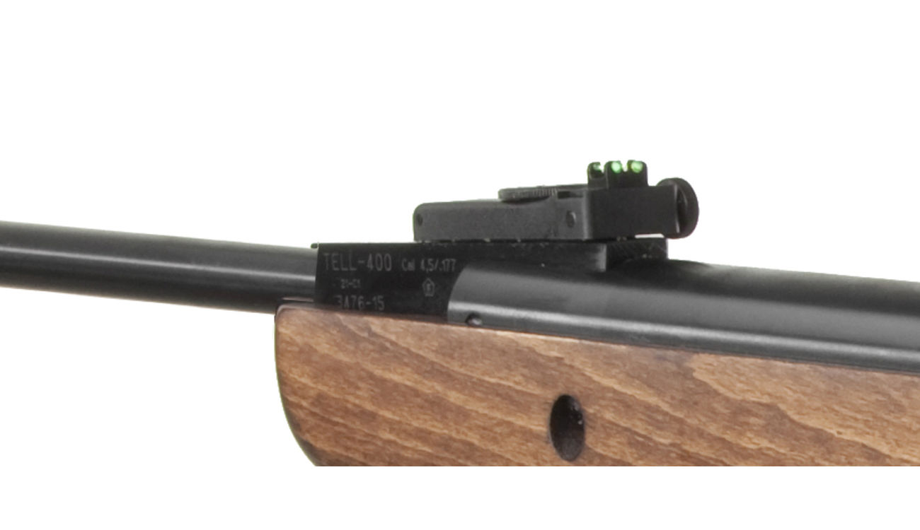 Versandrcklufer Tell Modell 400 Luftgewehr Buchenholz Kal. 4,5mm Diabolo Bild 4