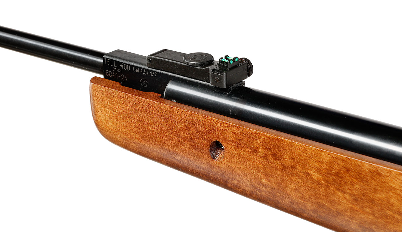 Tell  Modell 400 Luftgewehr Buchenholz Kal. 4,5mm Diabolo Bild 7