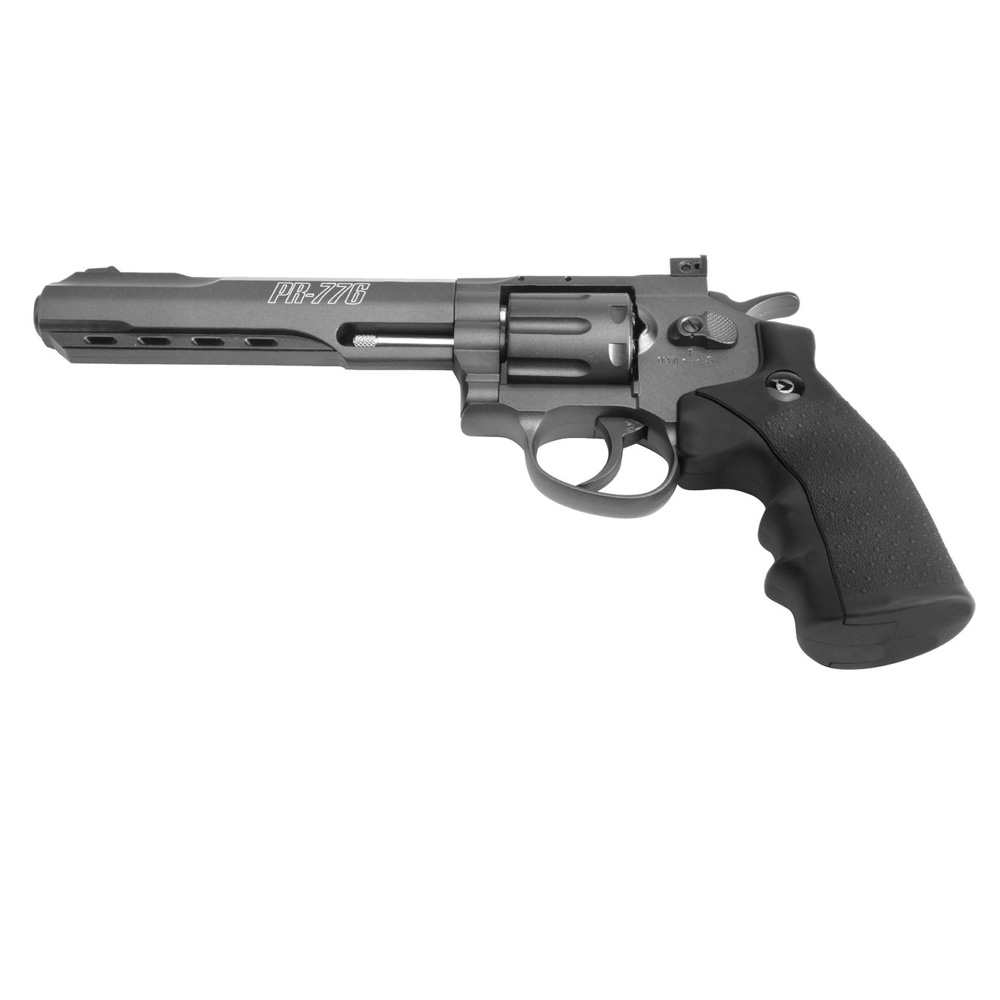 Gamo PR-776 CO2-Revolver Kal. 4,5mm Diabolo inkl. CO2 Kapseln, Diabolos und Pistolentasche Bild 1