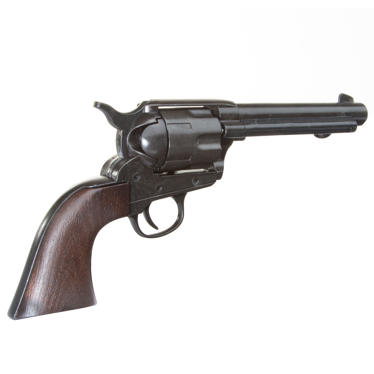 Deko Revolver schwarz/holz inkl. Patronen Bild 1