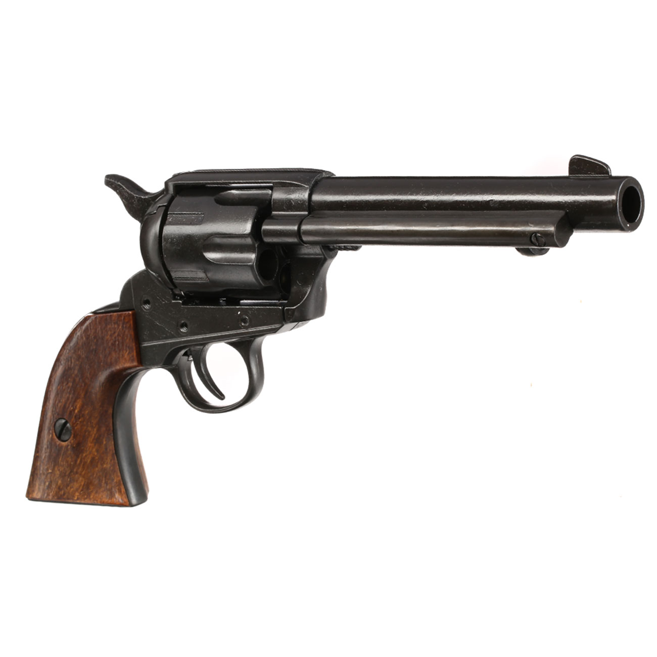 Deko Revolver schwarz/holz inkl. Patronen Bild 7