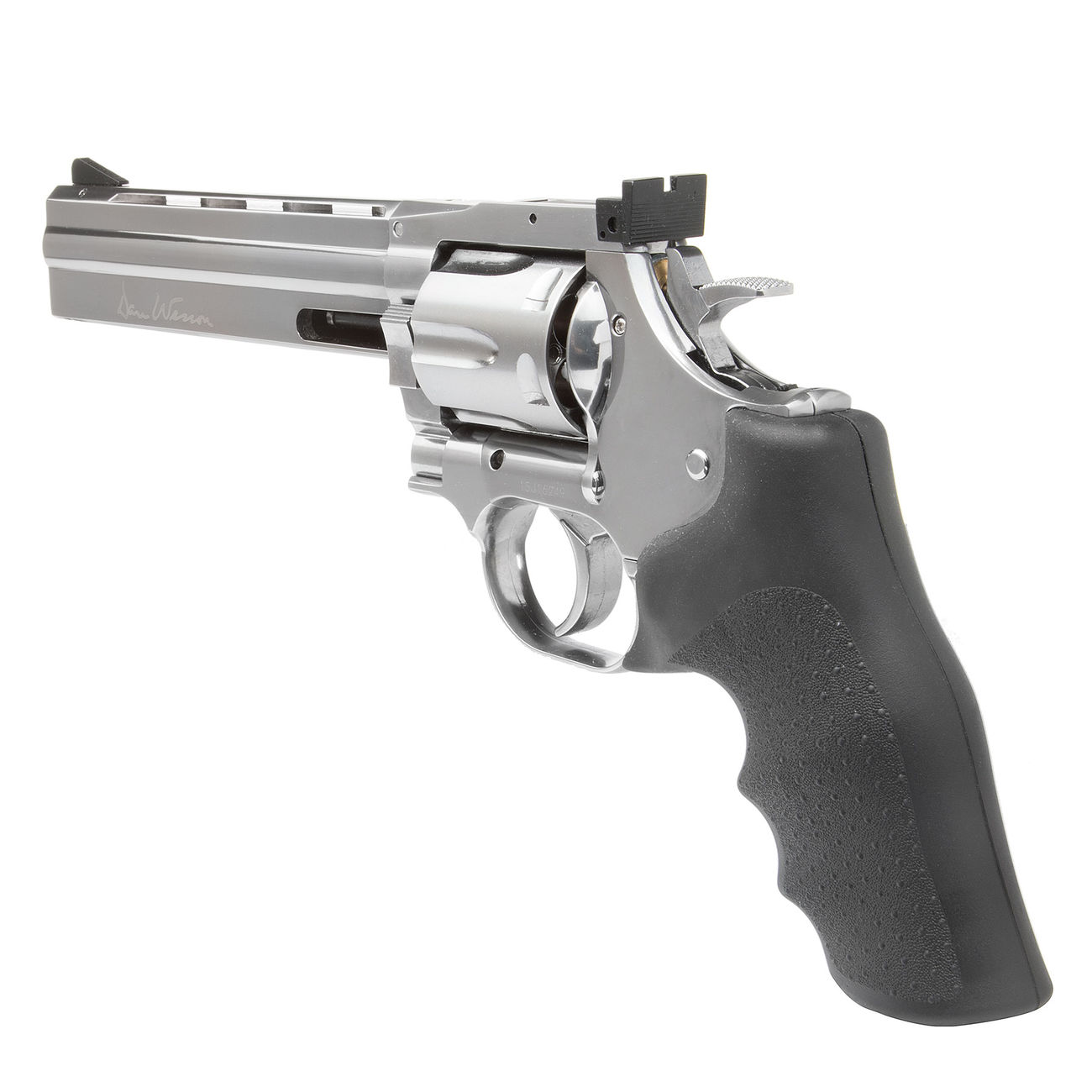 ASG Dan Wesson 715 CO2 Revolver 6 Zoll Kal. 4,5mm BB vernickelt Bild 1