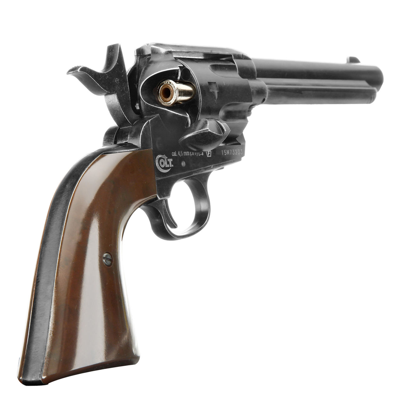 Colt Single Action Army 45 antik CO2 Revolver Kal. 4,5mm Diabolo gezogener Lauf Bild 1