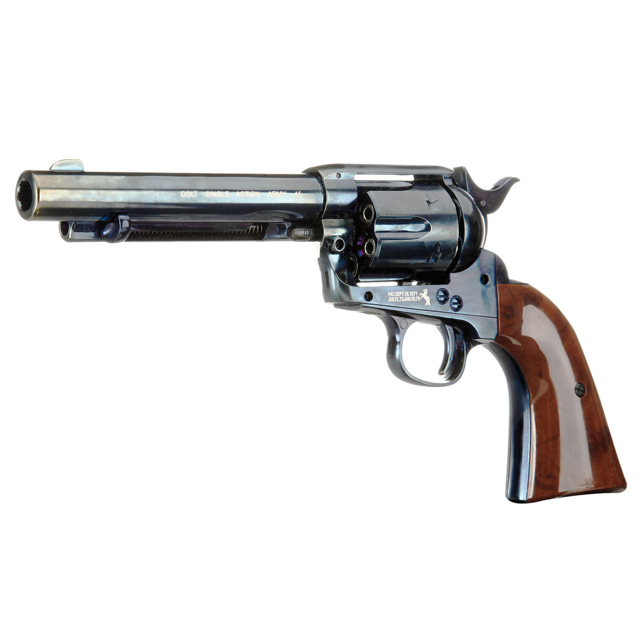 Colt Single Action Army 45 blue CO2 Revolver Kal. 4,5mm Diabolo gezogener Lauf Bild 1