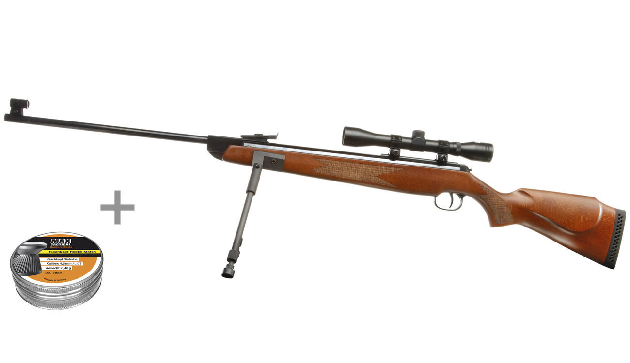 Diana 350 Magnum WeitschussLuftgewehr 4,5mm Diabolo Komplettset Kotte & Zeller