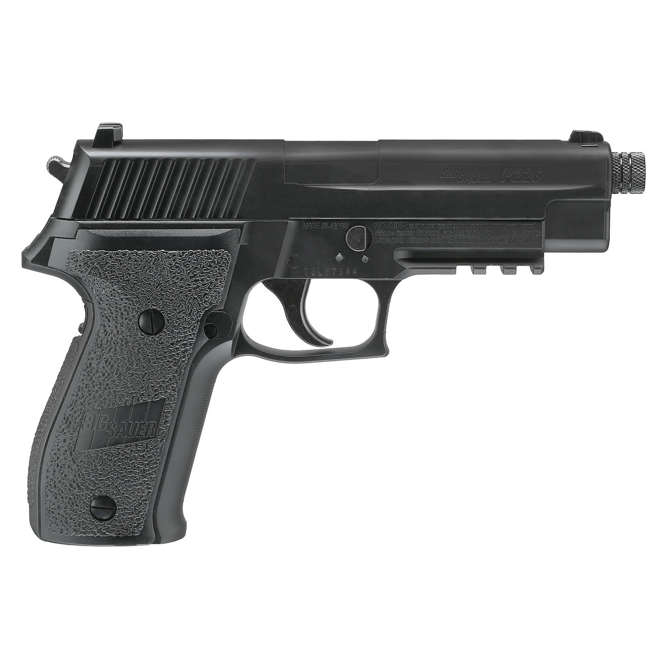 Sig Sauer P226 CO2 Luftpistole Kal. 4,5mm Diabolo Blowback schwarz Bild 3