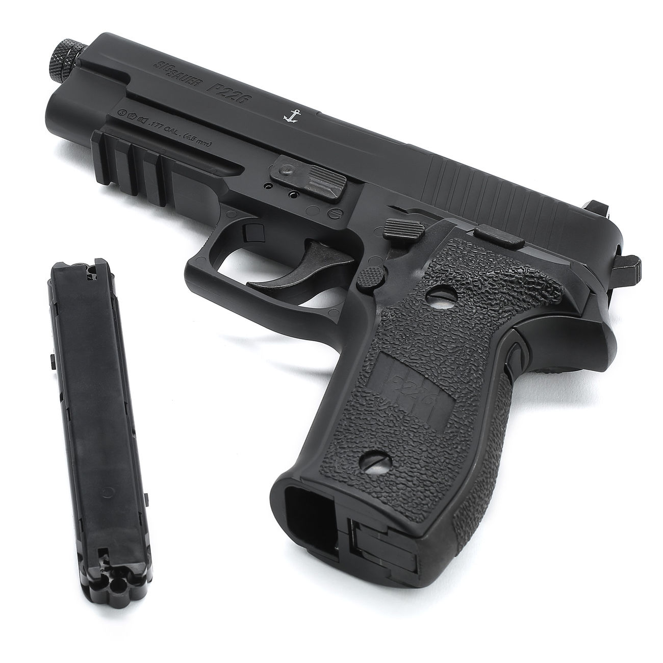 Sig Sauer P226 CO2 Luftpistole Kal. 4,5mm Diabolo Blowback schwarz Bild 4