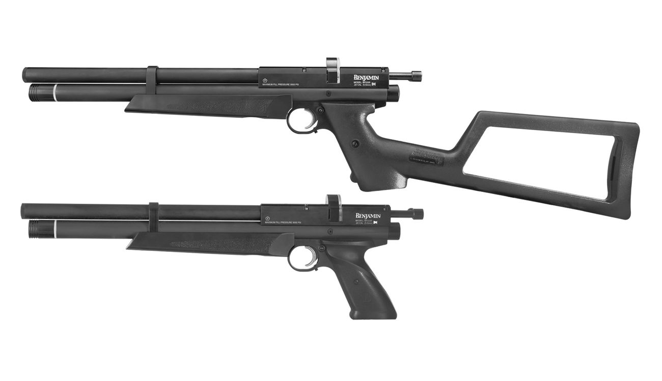 Crosman Benjamin Marauder PCP Pressluftpistole Kal. 5,5mm Diabolo schwarz