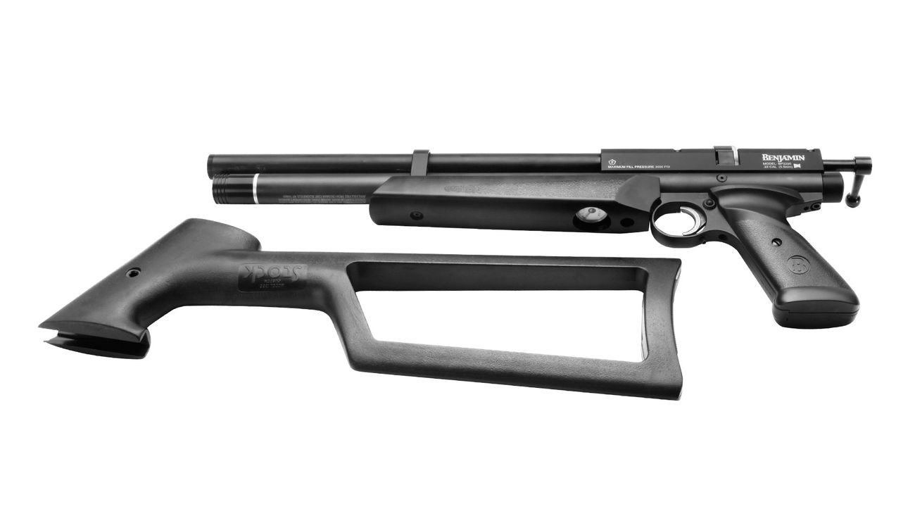 Crosman Benjamin Marauder PCP Pressluftpistole Kal. 5,5mm Diabolo schwarz Bild 1