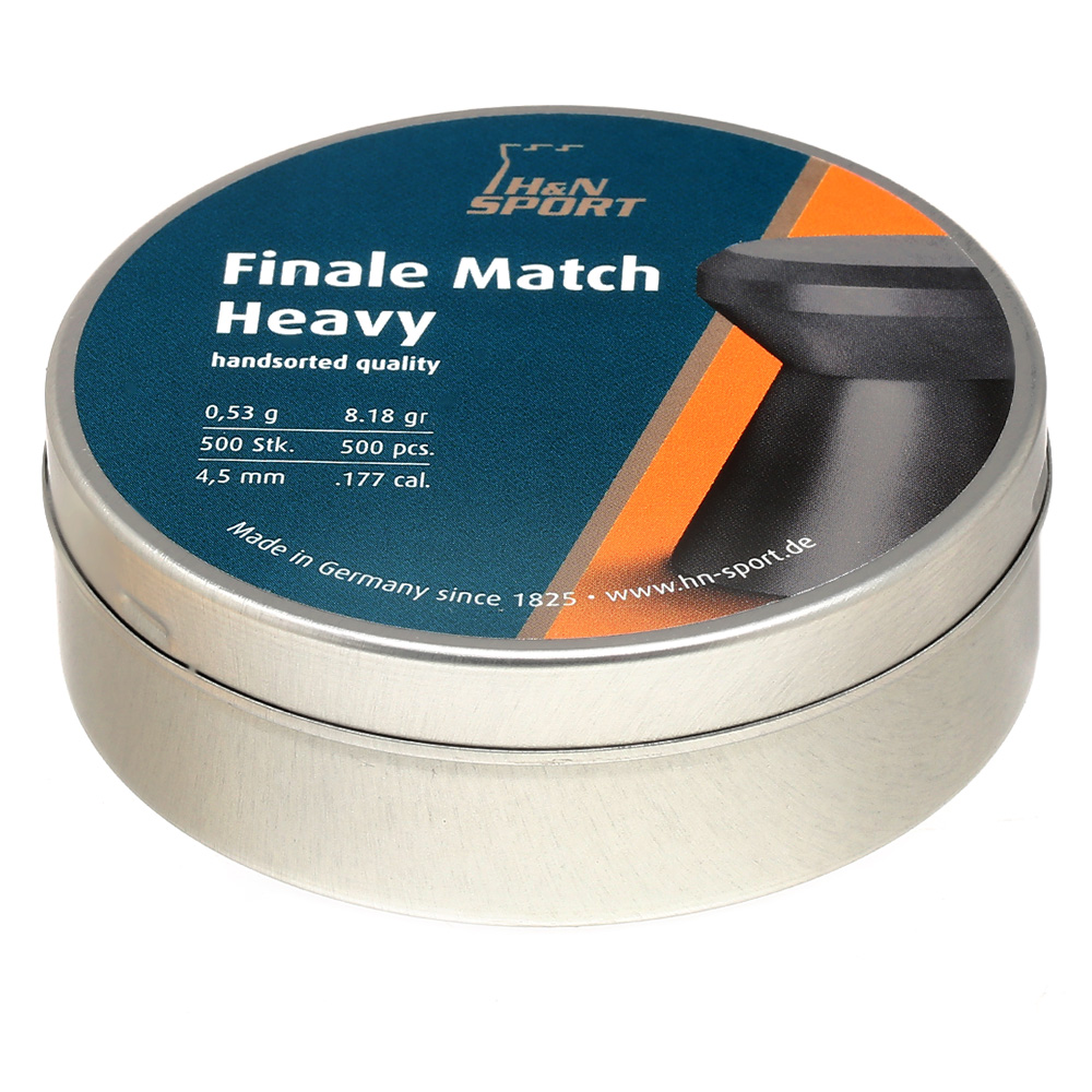 H&N Flachkopf-Diabolos Finale Match Heavy 4,5mm 500 Stck Bild 1