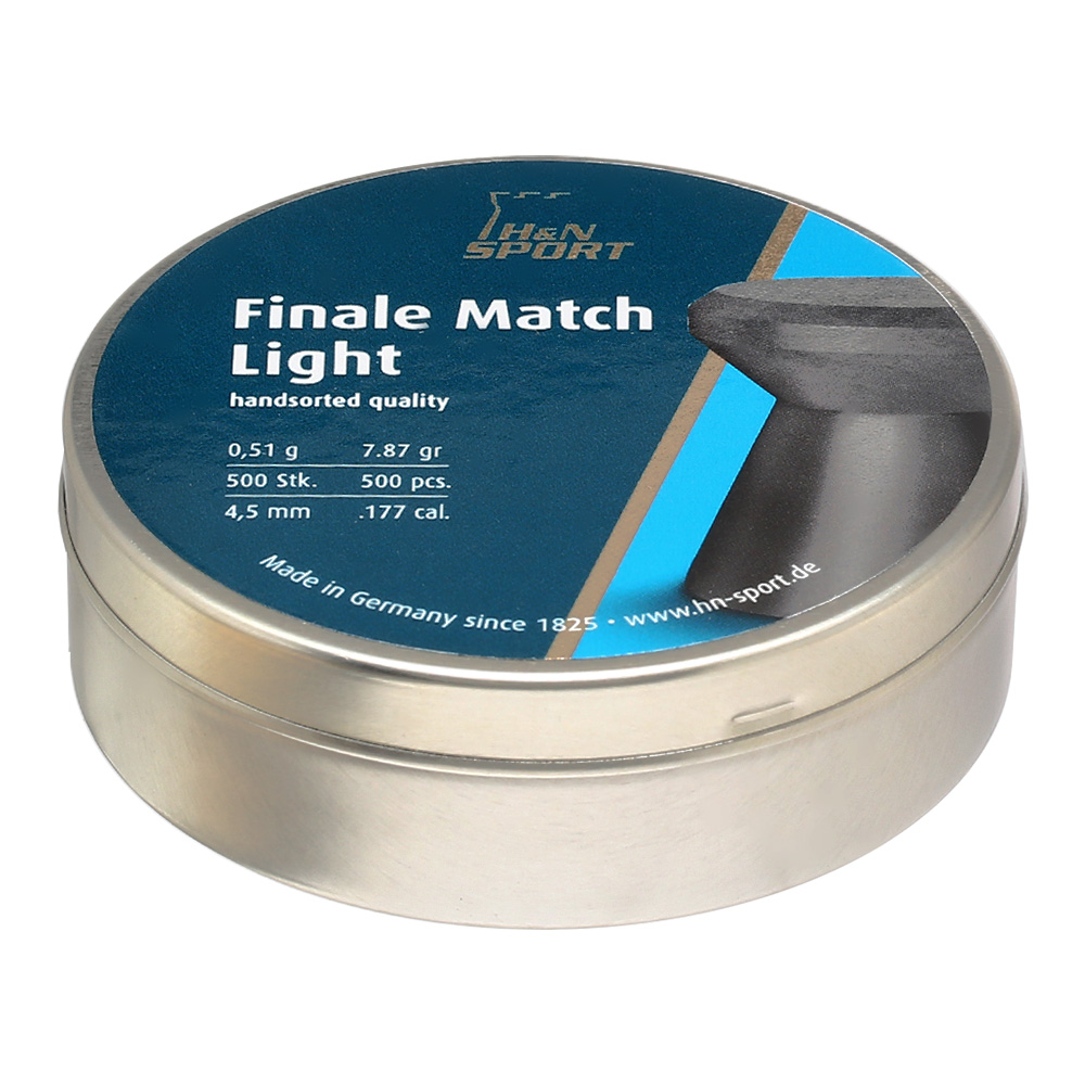 H&N Flachkopf-Diabolos Finale Match Light 4,5mm 500 Stck Bild 1