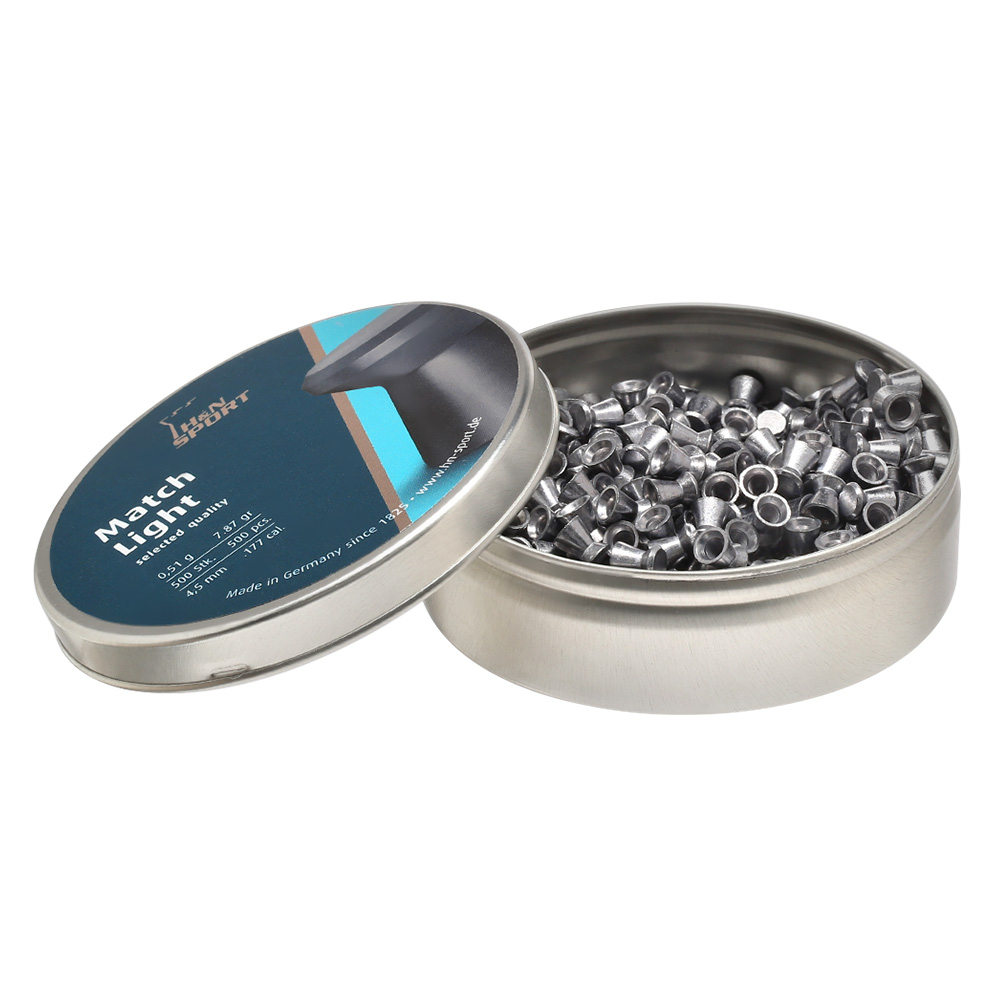 H&N Flachkopf-Diabolos Finale Match Light 4,5mm 500 Stck Bild 1