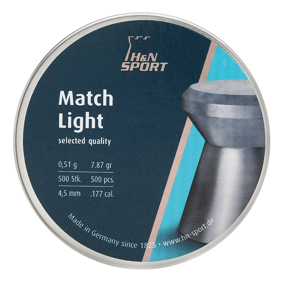 H&N Flachkopf-Diabolos Finale Match Light 4,5mm 500 Stück Bild 1