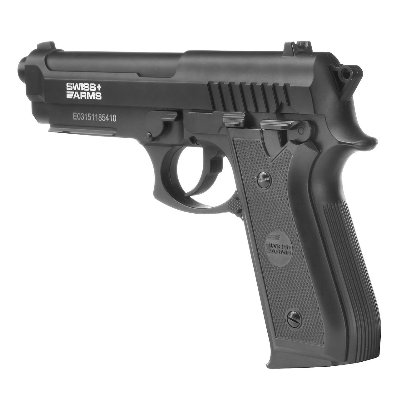 Swiss Arms SA P92 CO2 Luftpistole Vollmetall NBB Kal. 4,5 mm BB schwarz Bild 1