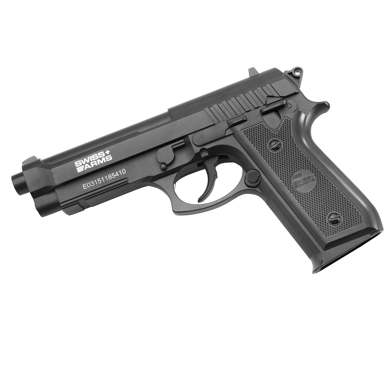 Swiss Arms SA P92 CO2 Luftpistole Vollmetall NBB Kal. 4,5 mm BB schwarz Bild 1