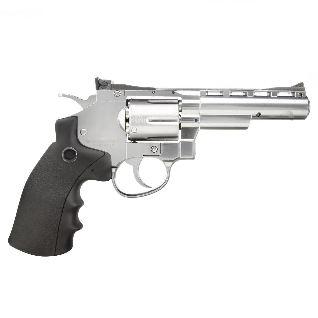 Legends S40 CO2 Revolver 4 Zoll Kal. 4,5mm Diabolo chrom Vollmetall Bild 1
