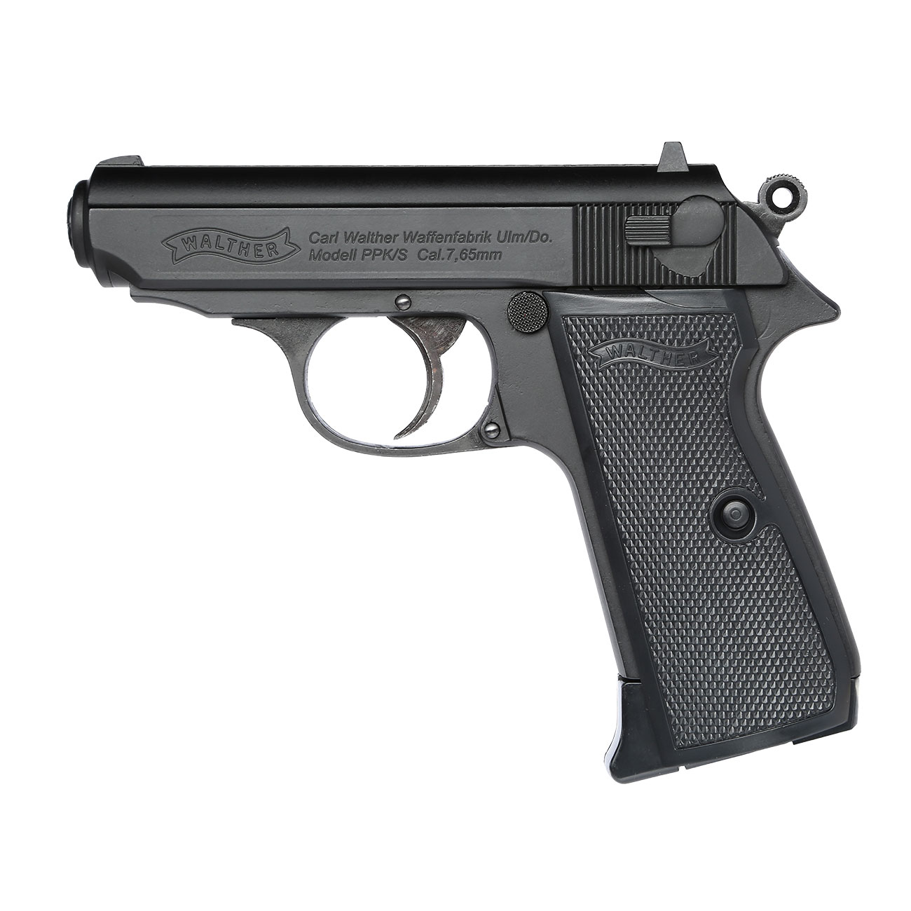 Walther PPK/s CO2 Luftpistole Kal. 4,5mm BB Blowback schwarz