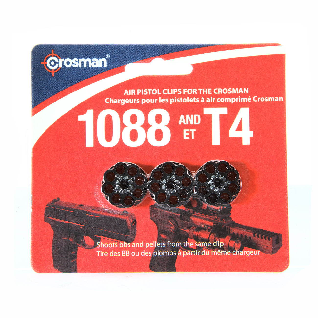 Trommelmagazin fr Crosman Luftpistole Iceman 3 Stck