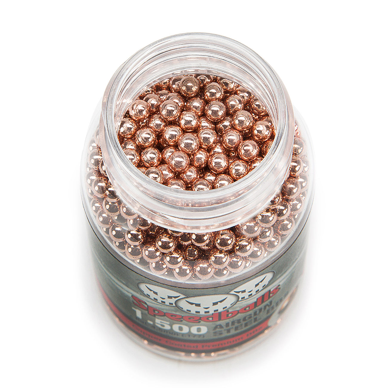 Speedballs Copper Coated Luftgewehrkugeln Premium Steel-BBs Kal. 4,5 mm 1500 Schuss Bild 1