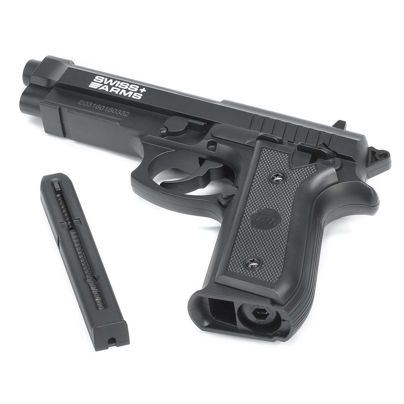 Swiss Arms PT92 CO2 Luftpistole NBB Kal. 4,5 mm BB schwarz Bild 1