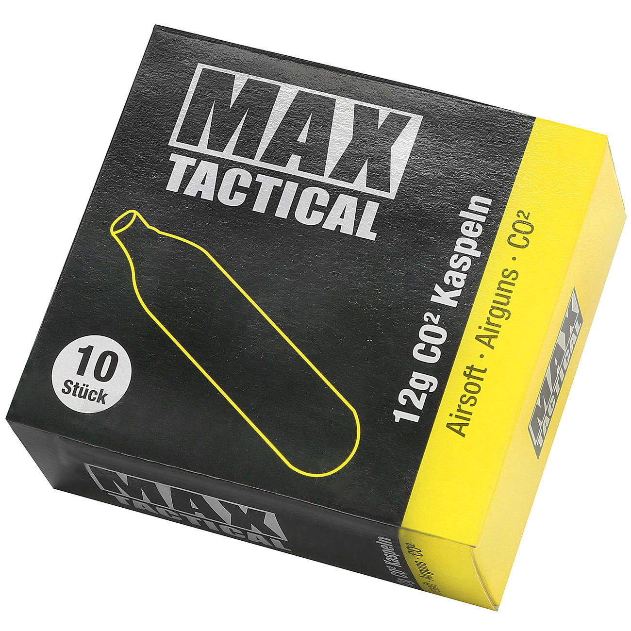 Max Tactical CO2-Kapseln 10 Stck je 12g Bild 2