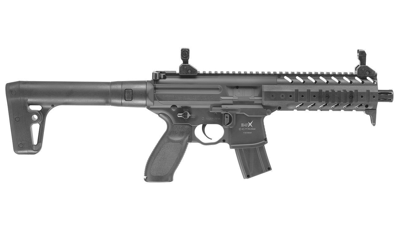 Sig Sauer MPX CO2-Luftgewehr Kal. 4,5mm Diabolo schwarz Bild 3