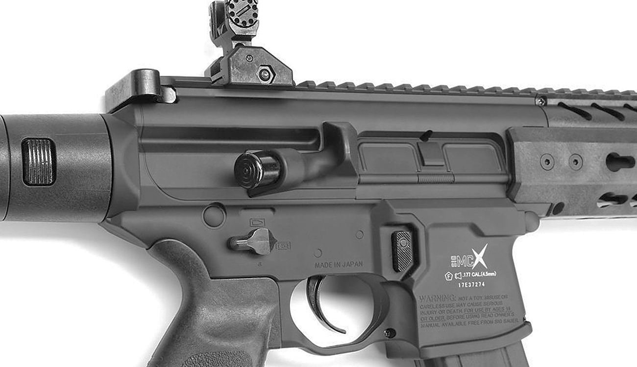 Sig Sauer MCX CO2 Luftgewehr 4,5mm Diabolo schwarz Bild 5