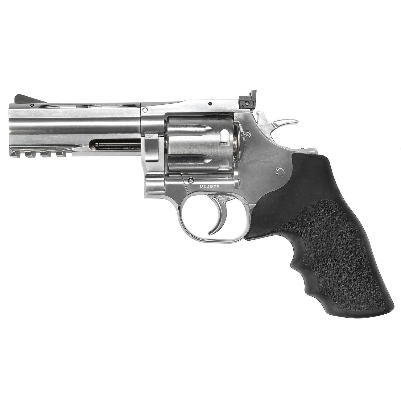 ASG Dan Wesson 715 4 Zoll Vollmetall CO2 Revolver Kal. 4,5mm Diabolo silber
