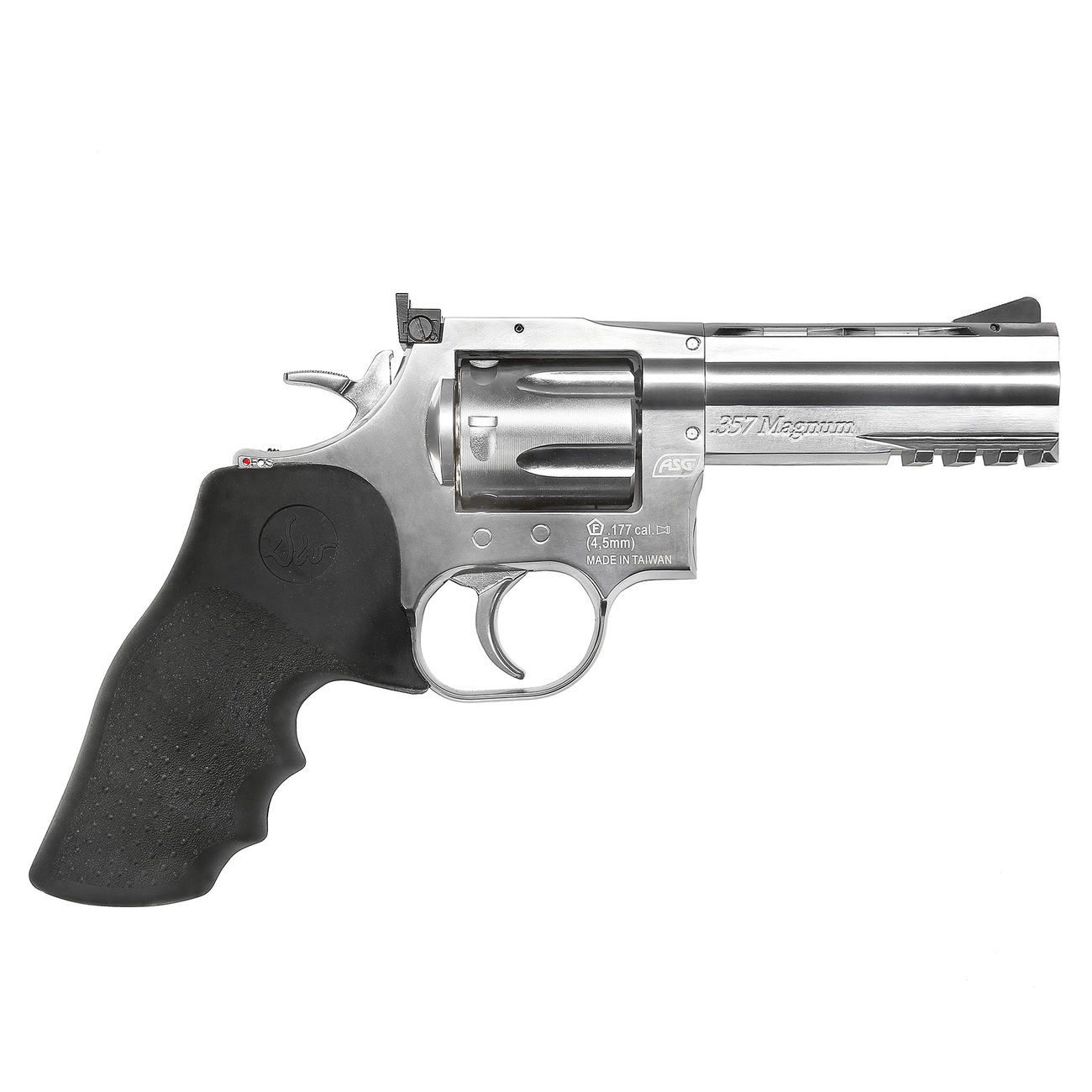 ASG Dan Wesson 715 4 Zoll Vollmetall CO2 Revolver Kal. 4,5mm Diabolo silber Bild 1