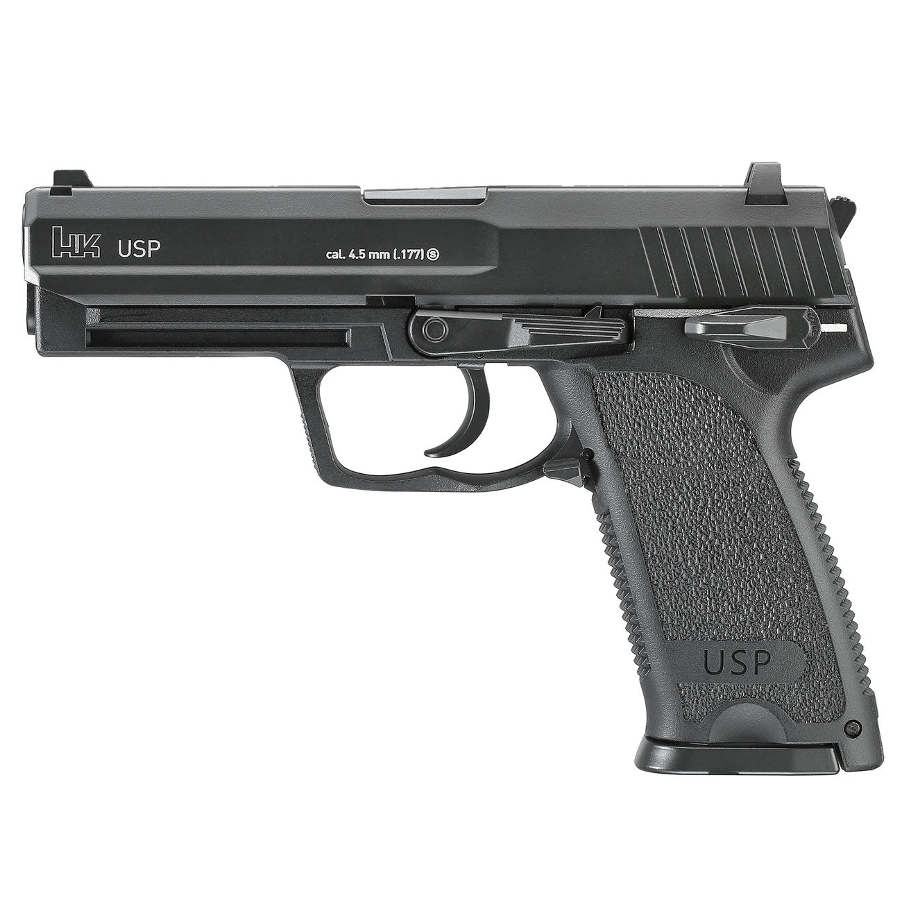 Heckler & Koch USP CO2 Luftpistole Blowback Kal. 4,5mm BB schwarz