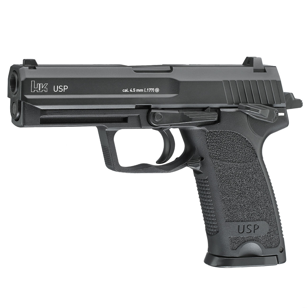 Heckler & Koch USP CO2 Luftpistole Blowback Kal. 4,5mm BB schwarz Bild 1