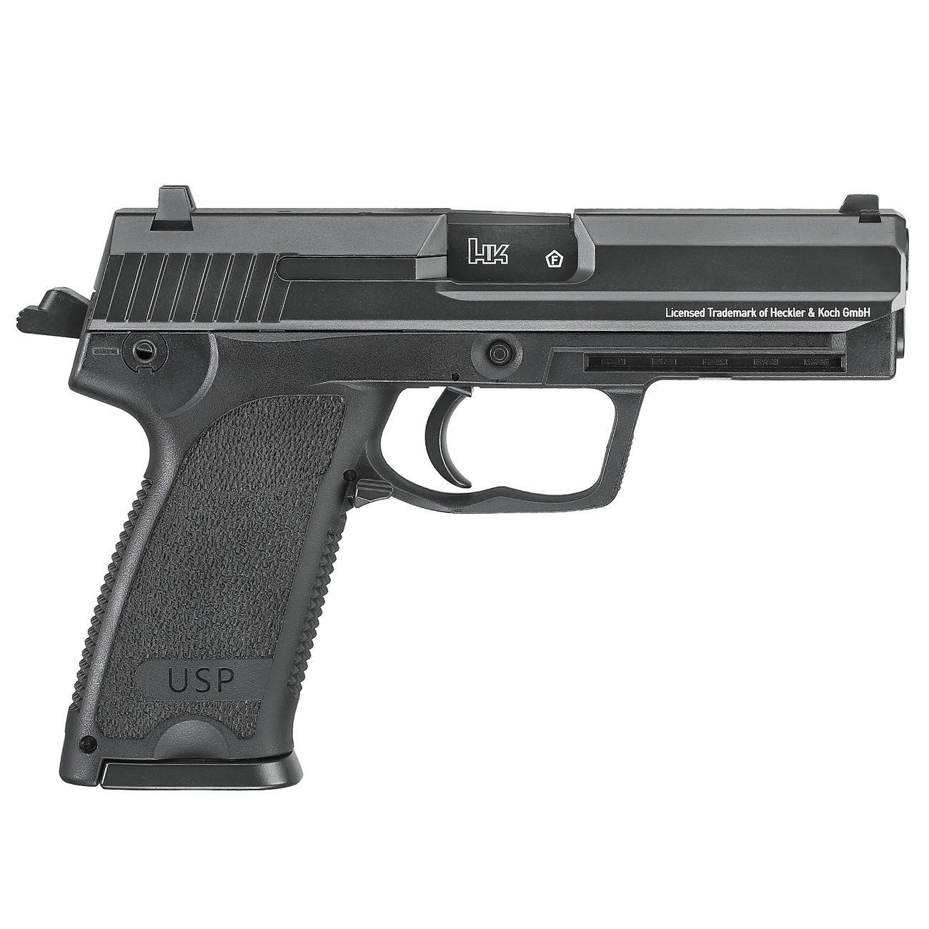 Heckler & Koch USP CO2 Luftpistole Blow-Back Kal. 4,5mm BB schwarz Bild 3