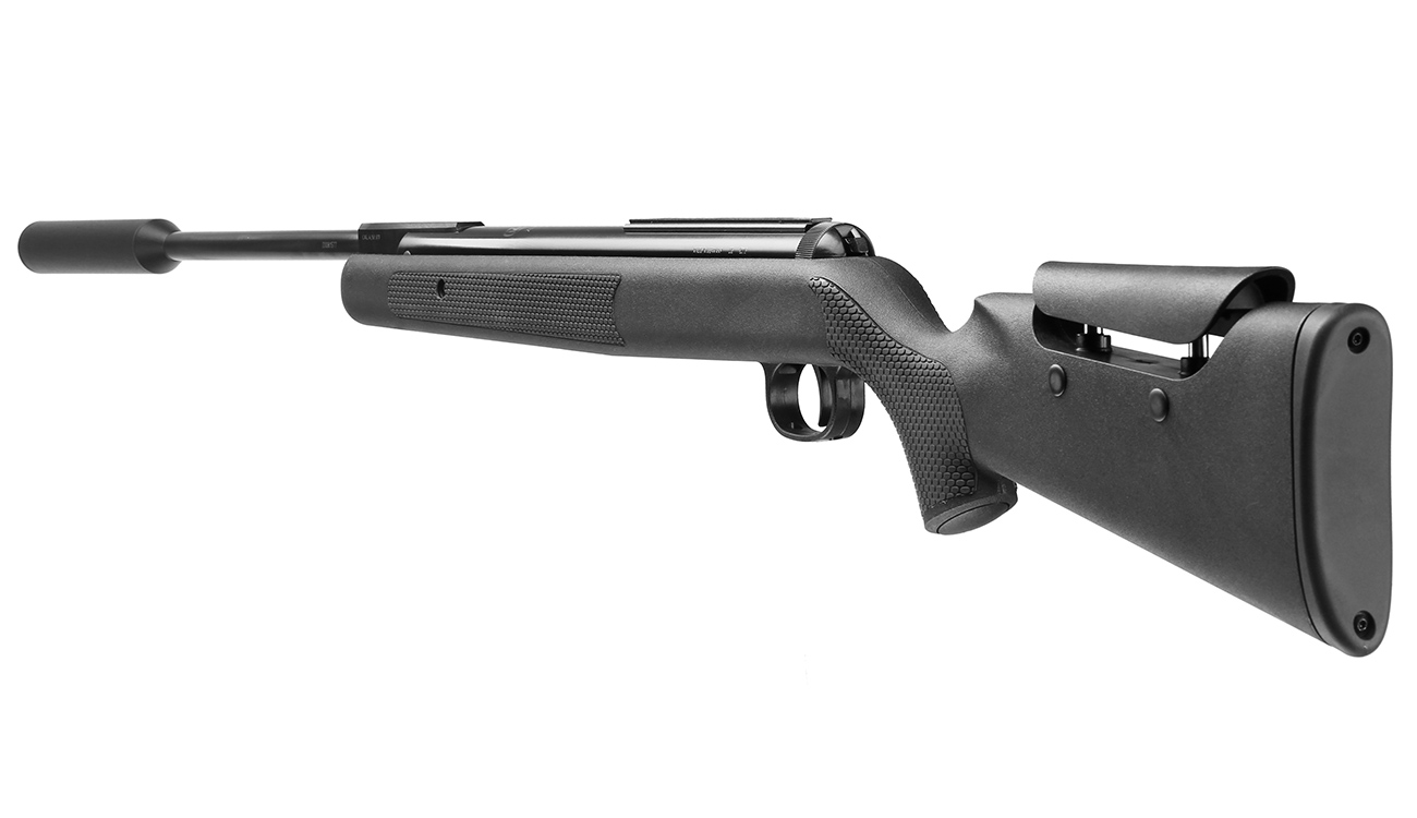 Diana Mauser AM03 S N-TEC Knicklauf-Luftgewehr Kal. 4,5mm Diabolo schwarz mit Schalldämpfer Bild 2