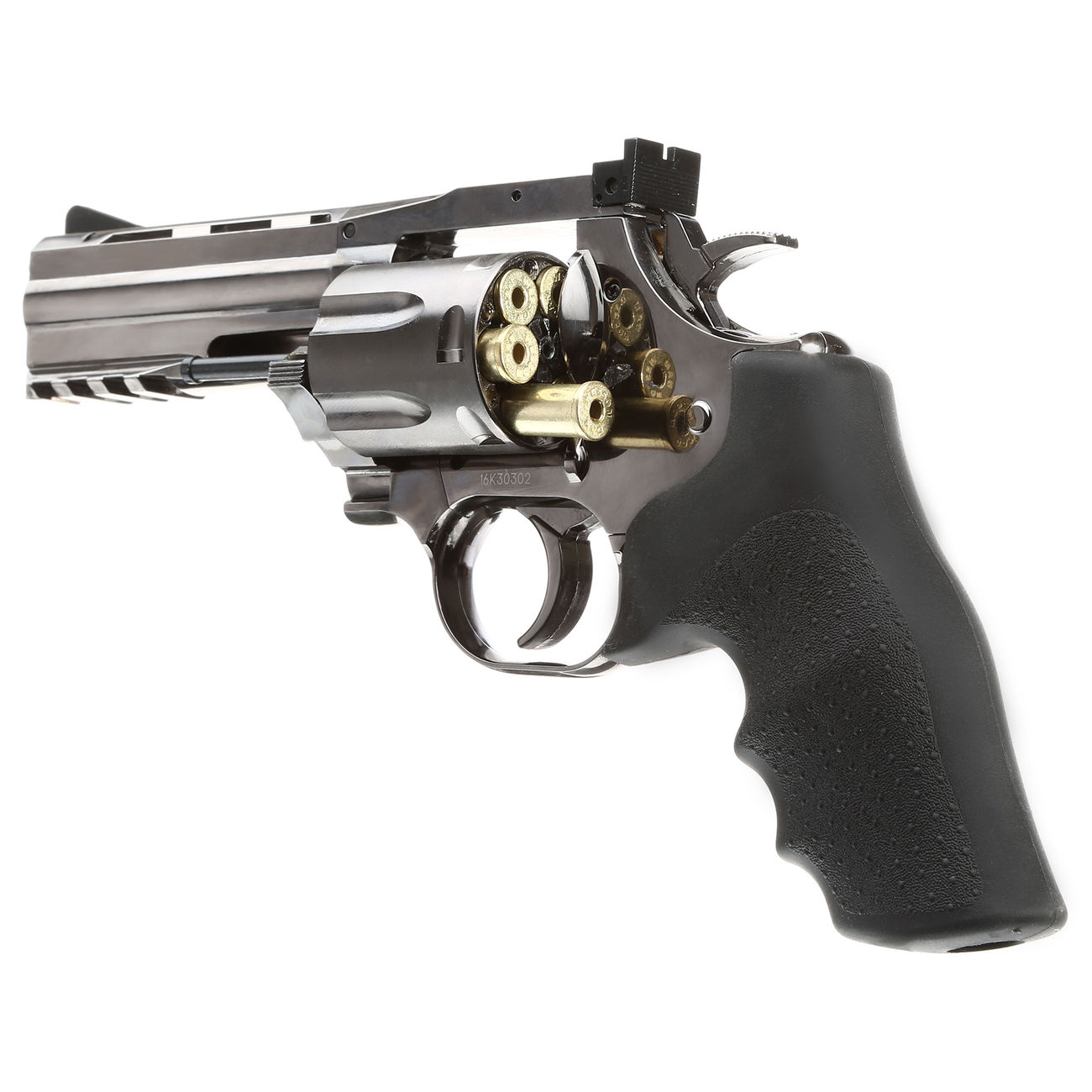 ASG Dan Wesson 715 4 Zoll Vollmetall CO2 Revolver Kal. 4,5mm BB stahlgrau Bild 1