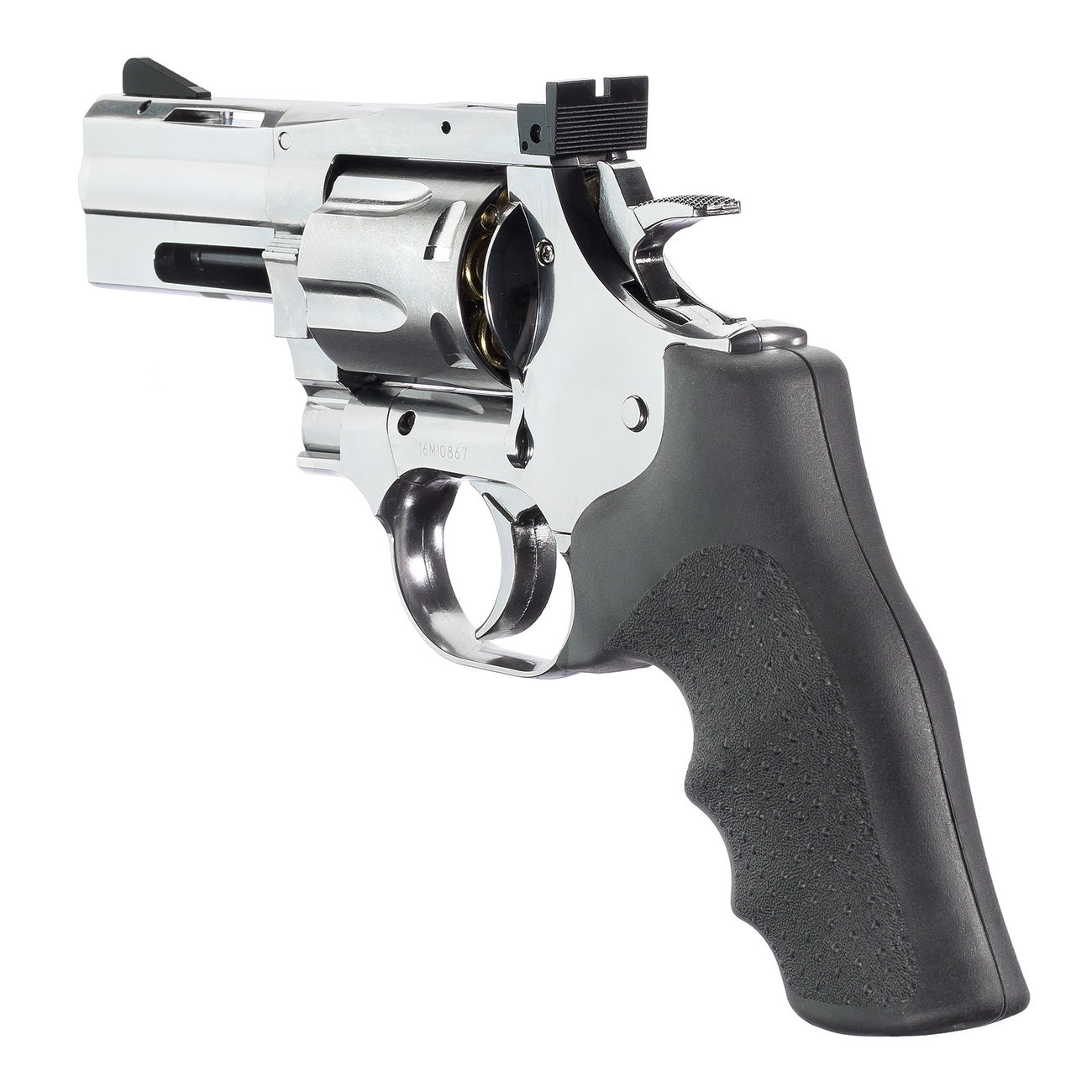 ASG Dan Wesson 715 2,5 Zoll CO2 Revolver Kal. 4,5 mm Diabolo silber Bild 1