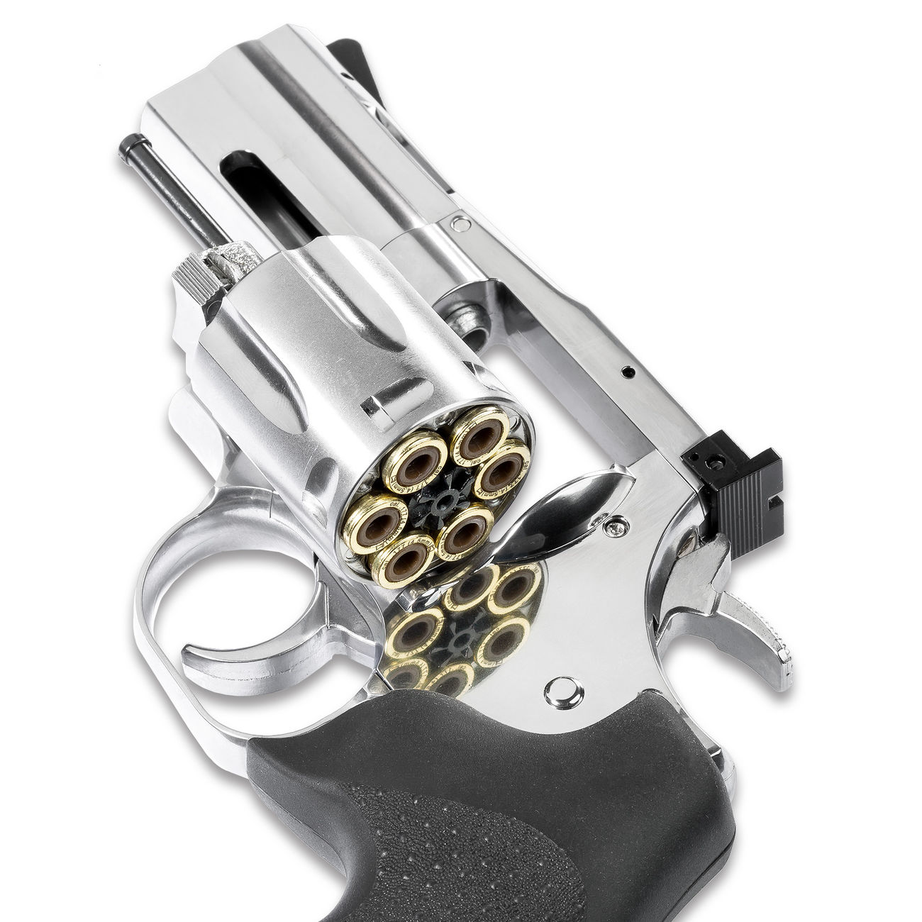 ASG Dan Wesson 715 2,5 Zoll CO2 Revolver Kal. 4,5 mm BB silber Bild 3