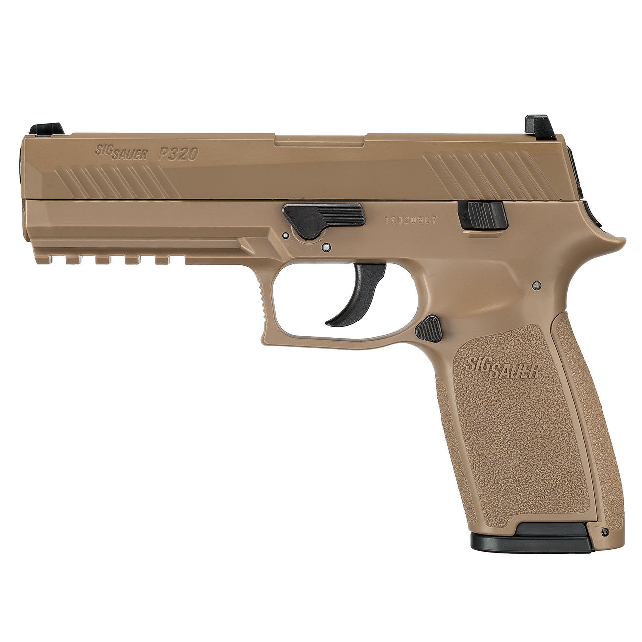 sig sauer p320 co2 luftpistole kal 4 5 mm diabolo stahl bb blow tan m m