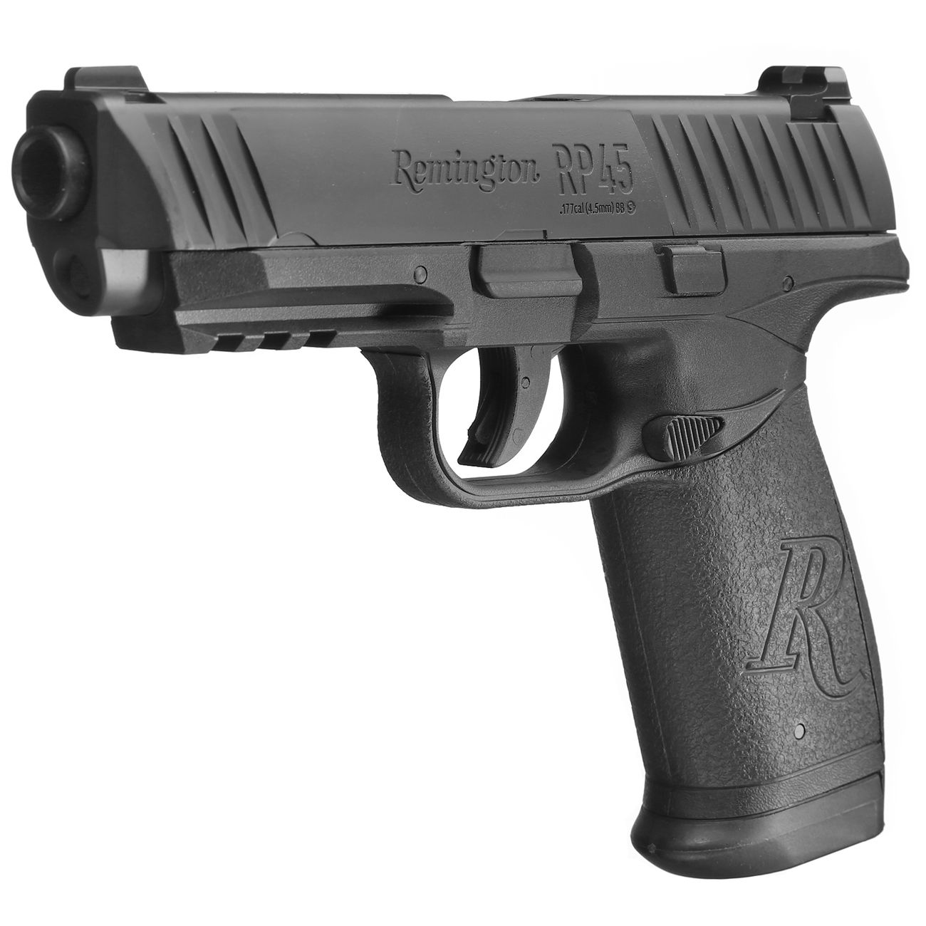 Remington RP45 CO2 Luftpistole Kal. 4,5 mm BB schwarz Metallschlitten Bild 1