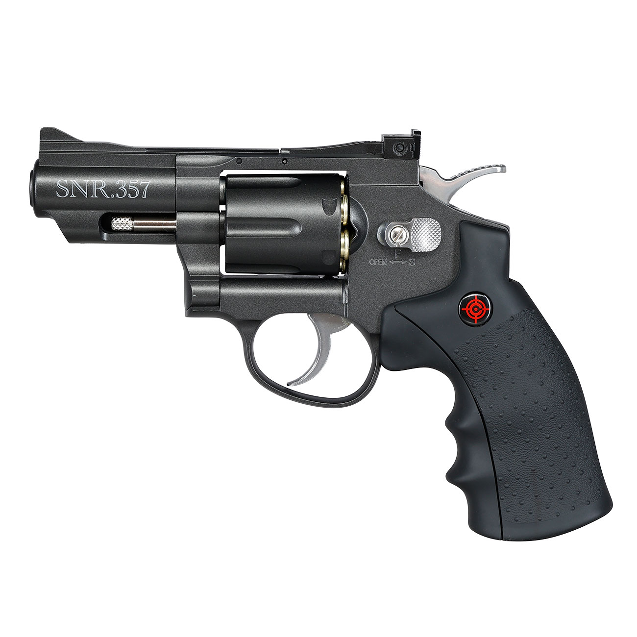 Crosman SNR 357 CO2 Revolver Kal. 4,5 mm BB / Diabolo anthrazit