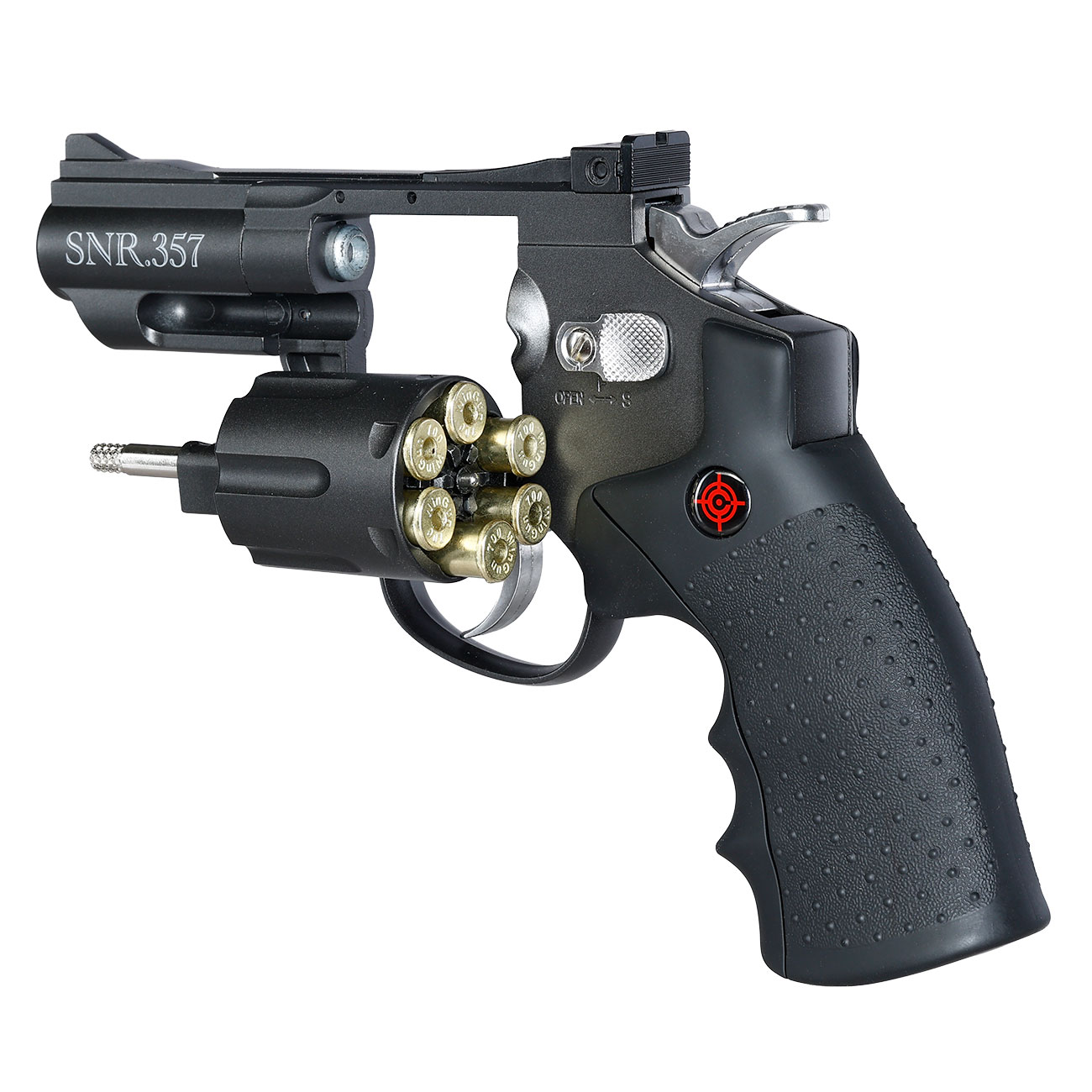 Crosman SNR 357 CO2 Revolver Kal. 4,5 mm BB / Diabolo anthrazit Bild 6