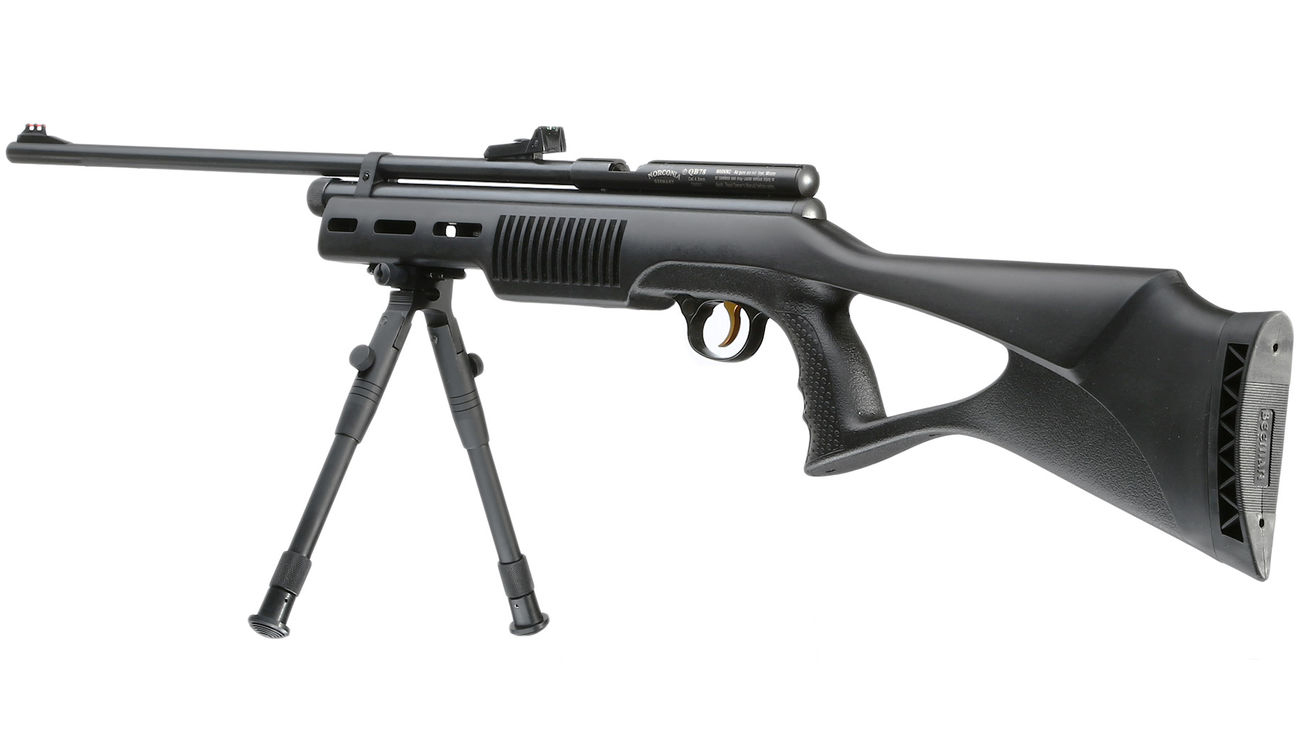 Beeman Norconia QB78B CO2-Luftgewehr Kal. 5,5mm schwarz inkl. Zweibein Bild 1