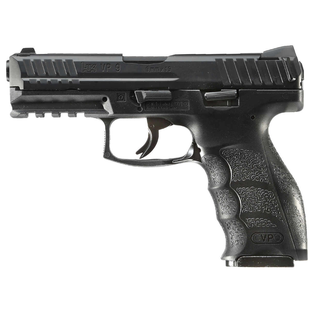 Heckler & Koch VP9 CO2 Luftpistole 4,5mm BB Metallschlitten schwarz