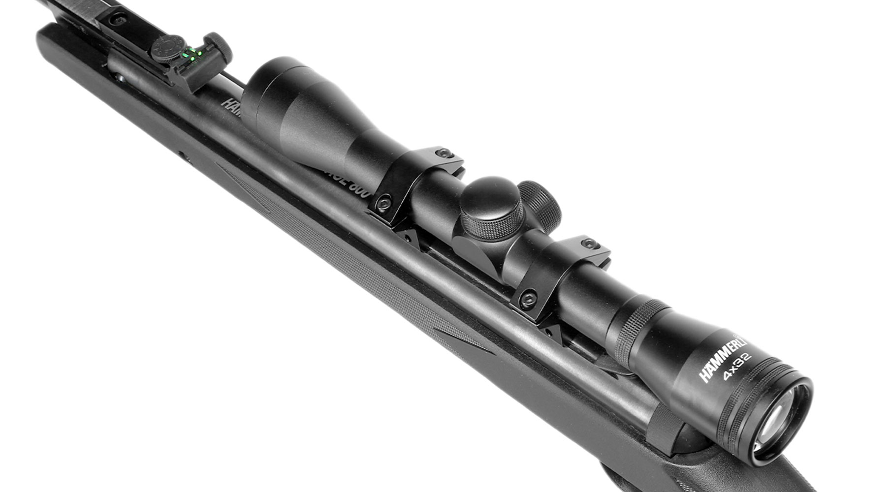 Hämmerli Black Force 800 Combo Luftgewehr Kal. 4,5 mm Diabolo inkl. 4x32 Zielfernrohr Bild 3